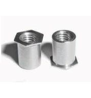 Self-Clinching Standoffs – Spacer Fasteners for Vertical Distance in Sheet Metal – Male/Female Types, Stainless Steel 303/316, M3-M6 Threads, Precision Ground for Electronics and Machinery Spacing